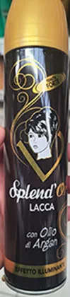 Lacca «Argan oil hairspray - Shiny effect - Strong hold» (Splend'or)