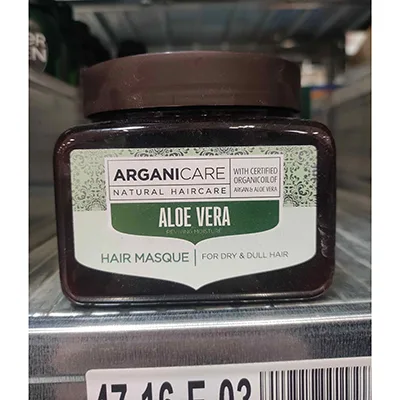 Maschera per capelli «Arganicare Natural Haircare Aloe Vera Hair Masque for Dry &amp; Dull Hair» — foto 1 dell'alert A12/01100/24