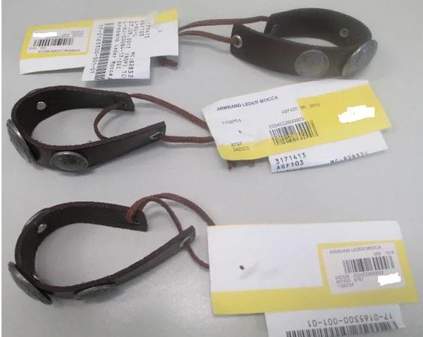 Bracciale in pelle «Armband Leder Mocca» — foto 1 dell'alert A12/1705/17