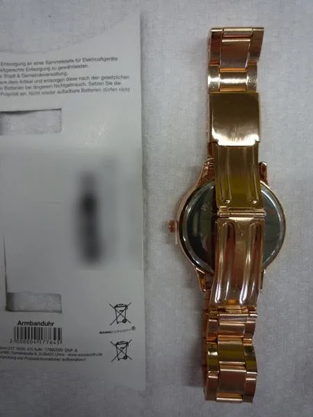Orologio da polso «Armbanduhr» — foto 2 dell'alert A12/1107/18