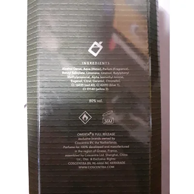 Eau de toilette «Army Full Release» (OMERTA)