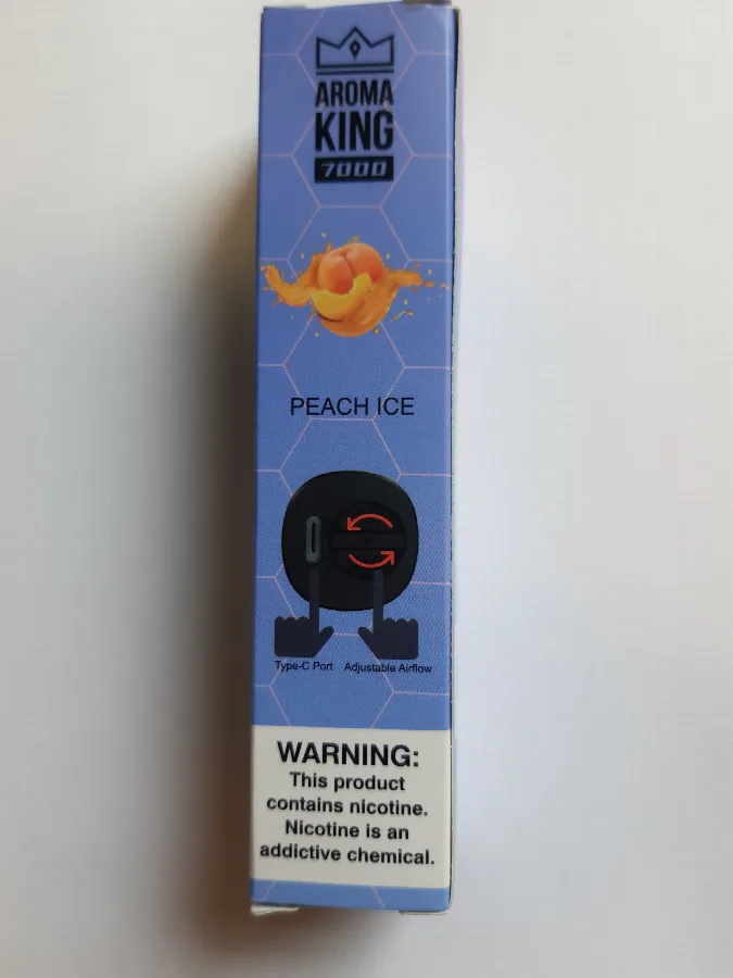 Sigaretta elettronica usa e getta «Aroma King 7000 2% NIC Salt (20mg/ml nicotine) 14ml» — foto 3 dell'alert A12/01064/22