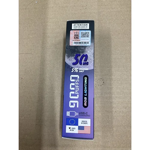 Sigaretta elettronica monouso «AROMA KING, 9000 PUFFS» — foto 3 dell'alert A12/01884/24