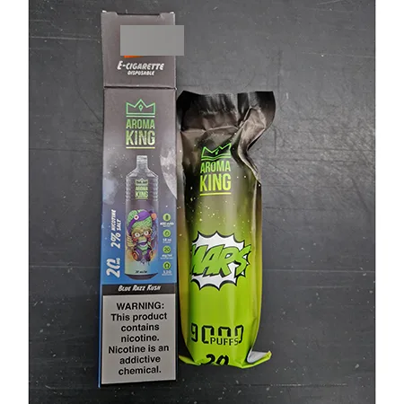 Sigaretta elettronica monouso «AROMA KING, BLUE RAZZ KUSH» — foto 1 dell'alert A12/01164/24