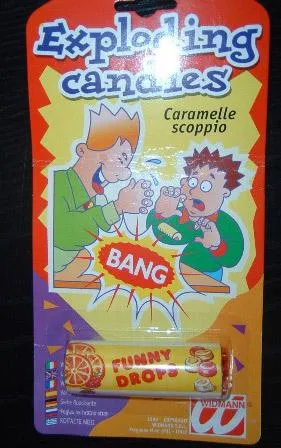 Articoli scherzi – FUNNY DROPS – Esplosioni di caramelle — foto 2 dell'alert 1249/08