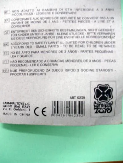 Articoli scherzi – sigaretta Puff-Puff (CARNIVALS TOYS)