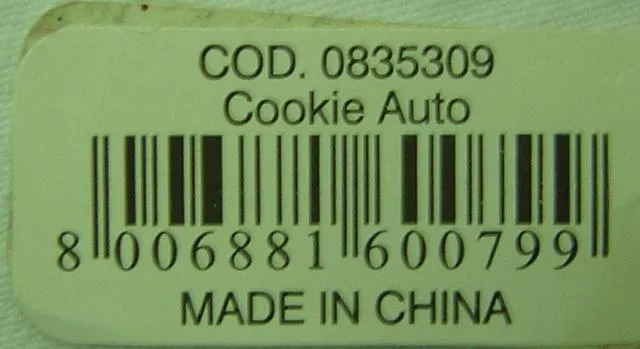 Articolo decorativo — imitazione biscotti "Cookie Au — foto 1 dell'alert 1327/11