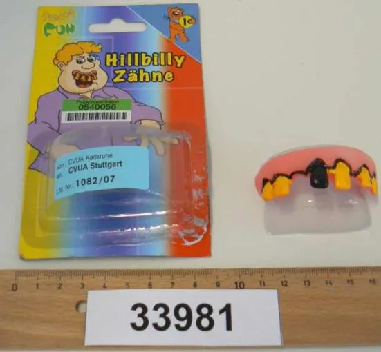 Articolo scherzoso "Trendy Fun Hillbilly-Zähne" (TRENDY FUN)
