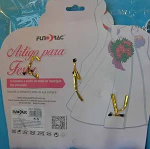 Costume di fantasia per bambini «Artigo para Festa» (FunDrag)