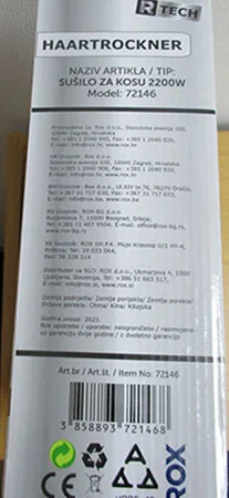 Asciugacapelli — foto 2 dell'alert A12/00114/23