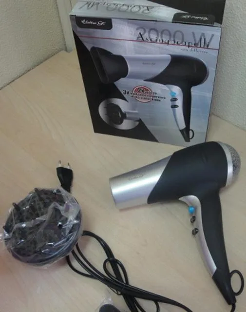 Asciugacapelli "Secador De Cabello Con Difusor" &amp; #13; (Elettro GT)