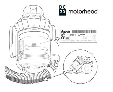 Aspirapolvere domestico – DC22 Motorhead aspirapolvere (Dyson)