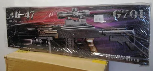 Pistola Airsoft «Assault Rifle AK-47» — foto 2 dell'alert A12/0287/14