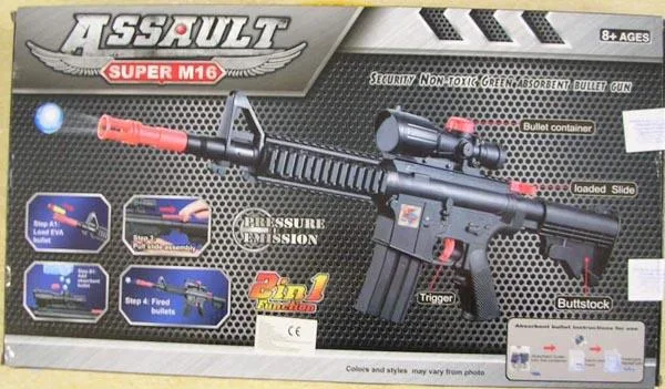 Fucile giocattolo «ASSAULT - SUPER M16» (Unknown)