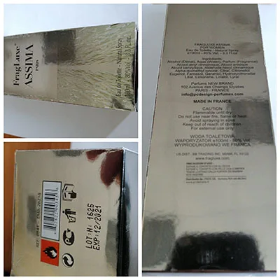 Profumo «ASSIMA PLUS» (FRAGLUXE)