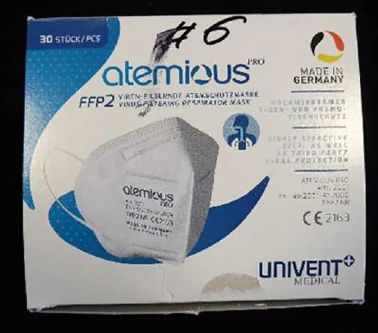 Maschera filtro particella «atemious pro» — foto 2 dell'alert A12/01064/21