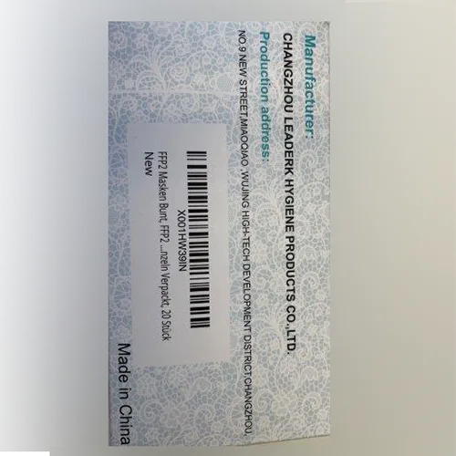 Maschera filtro antiparticolato «Atemschutzmaske FFP2 NR» — foto 3 dell'alert SR/01337/26