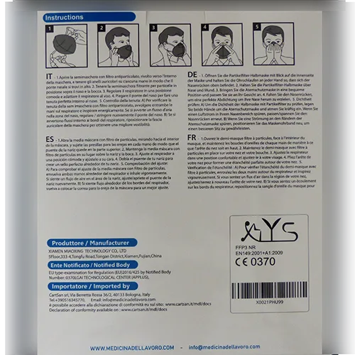Maschera filtro antiparticolato «Atemschutzmaske, Filtering Half Mask» — foto 2 dell'alert SR/01911/26