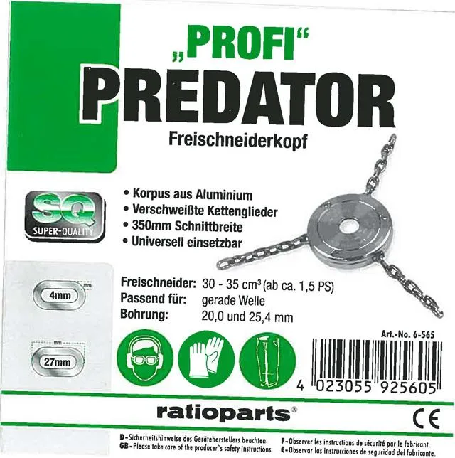 Attacco di taglio per tagliaerba – Profi Predator — foto 1 dell'alert 1580/10