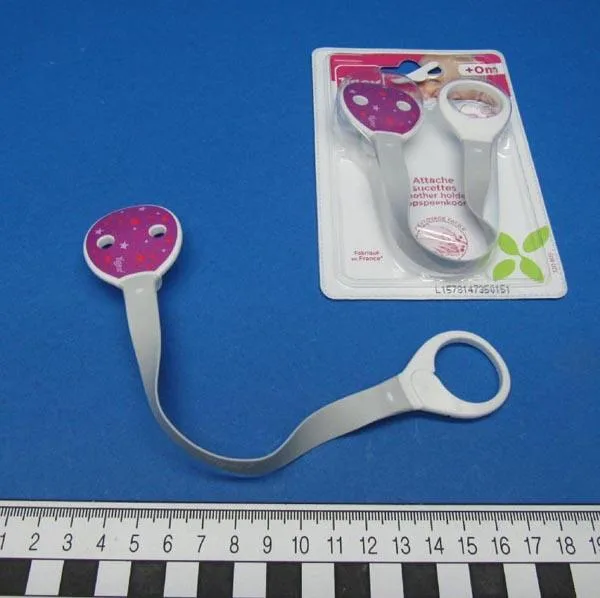 Portasucchielli «Attache sucettes - Soother holder» (TIGEX)