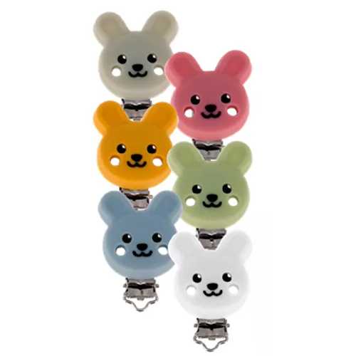 Portasucchietto «ATTACHES LAPIN SILICONE» (Bohin France)