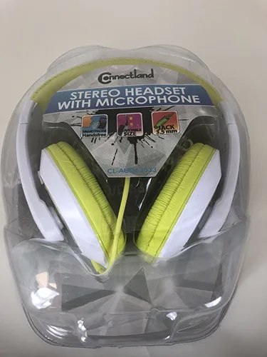 Auricolare stereo con microfono (Connectland)