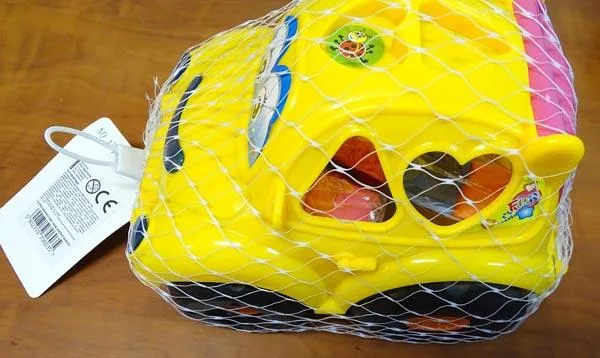 Auto giocattolo «Autko edukacyjne 18 cm Sorter» (Sandy Beach Toys / BIGTOYS)