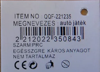 Auto giocattolo «autó játék» — foto 3 dell'alert A12/02310/23