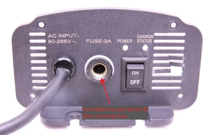 Caricabatterie «Automatic 3 stage battery charger» — foto 3 dell'alert A12/01719/21