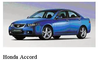 Autovettura – Honda Jazz, Accord, FR-V (Honda)