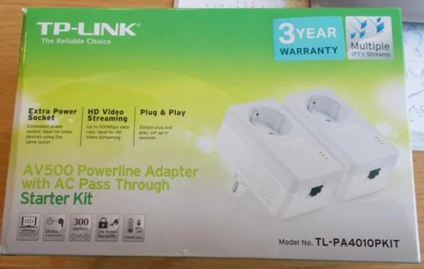 Adattatore Powerline «AV500 Powerline Adapter» — foto 2 dell'alert A12/0784/18