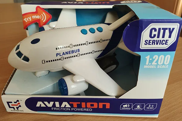 Aereo giocattolo «AVIATION CITY SERVICE» — foto 3 dell'alert A12/01708/21