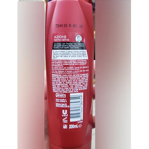 Balsamo per capelli «Azione termo - attiva» (Sunsilk)