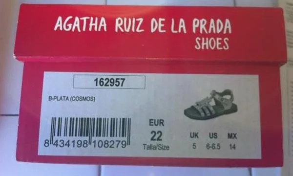 Sandali per ragazze «B-Plata (Cosmos)» (AGATHA RUIZ DE LA PRADA)