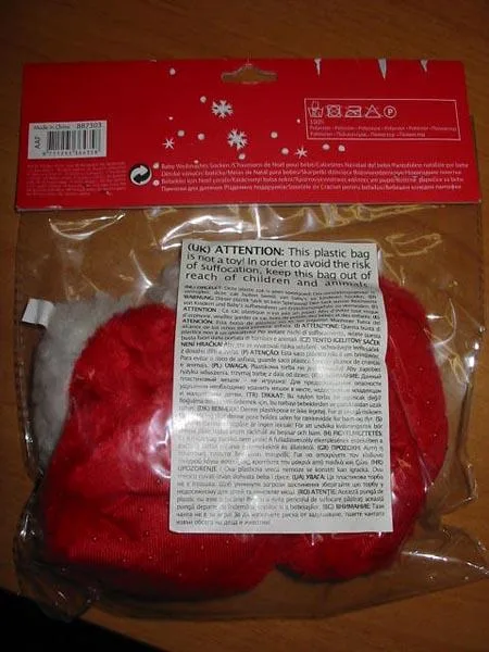 Stivali per bambini «Babies' Christmas Socks» — foto 3 dell'alert A12/0053/15