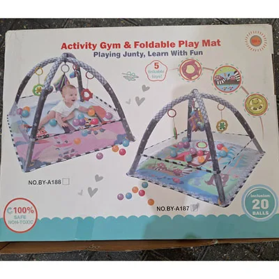 Tappetino da gioco per attività «Baby Activity Gym &amp; Play Mat» (Babysit)