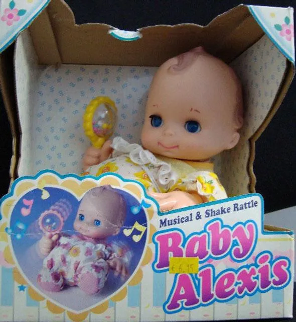 Baby bambola – Musical e agitare Rattle – Baby Alexis — foto 2 dell'alert 1268/09