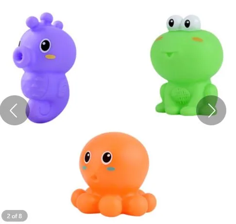 Giocattolo da bagno «Baby Bathing Floating Soft Rubber Animals Water Tu» (Ing Baby)