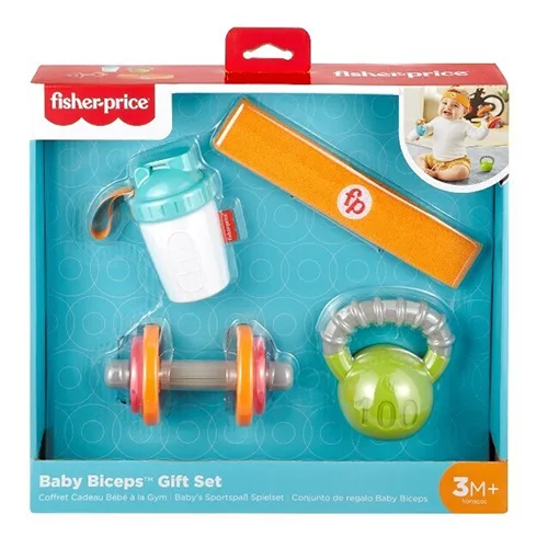 Set di giocattoli «Baby Biceps Gift Set» (Fisher-Price)