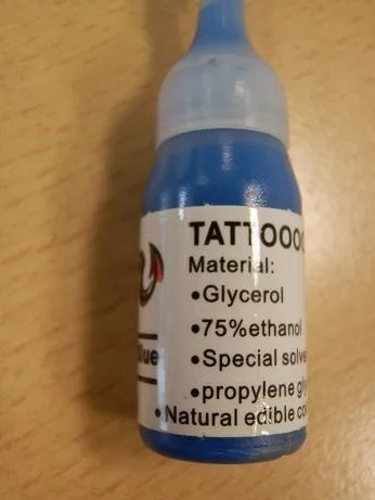Inchiostro del tatuaggio &amp; #13; &amp; #13; «Baby blue» — foto 1 dell'alert A12/0084/13