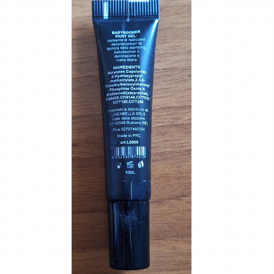 Vernice per unghie in gel «Baby Boomer Paint Gel» — foto 2 dell'alert SR/04209/25