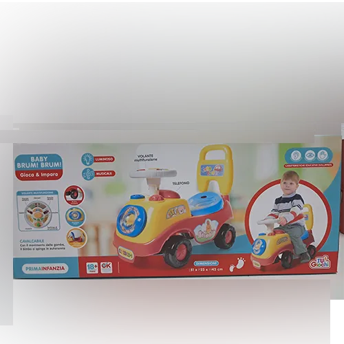 Automobile giocattolo da corsa «Baby Brum! Brum!» (Prima Infanzia - TU Giochi)