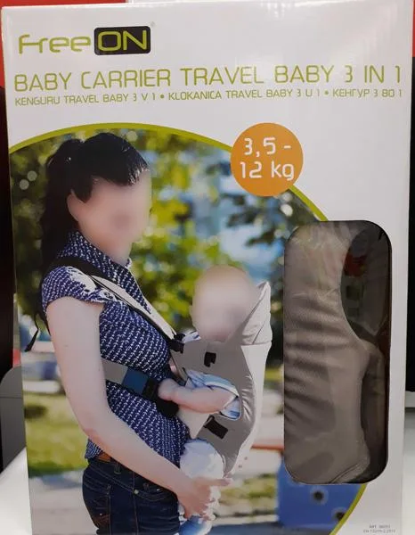 Portabambino «Baby Carrier Travel Baby 3 in 1» — foto 3 dell'alert A12/0648/19