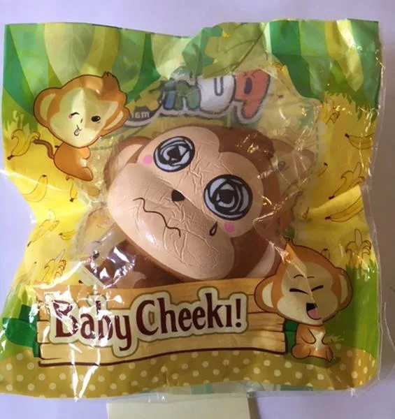 Giocattolo spremuto «Baby Cheeki» (Puni maru)