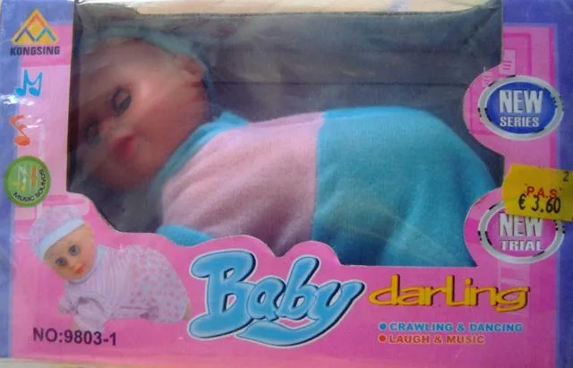 Bambola di plastica &amp; #13; &amp; #13; «Baby Darling» (KONGSING)
