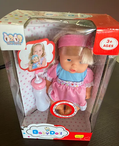 Bambola di plastica «Baby Doll» (1213 Toys)