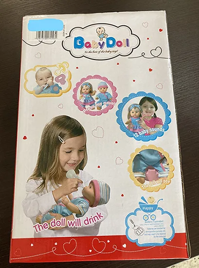 Bambola di plastica «Baby Doll» — foto 2 dell'alert A12/00076/22