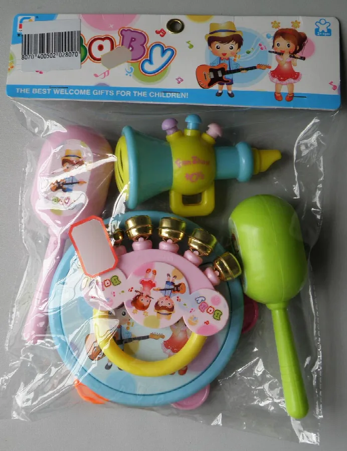 Set di giocattoli rattle «Baby» (Fansheng / ABABABY)