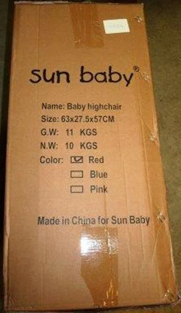Seggiolone «Baby Highchair» — foto 2 dell'alert A12/1966/14