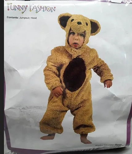Vestito di fantasia «Baby honey bear» — foto 10 dell'alert A12/01166/22